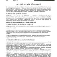 IZMIR / AEGEAN REGION CERTIFICATE OF AUTHORIZATION